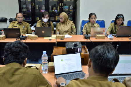 SOSIALISASI PORTAL SATU DATA PALANGKA RAYA 