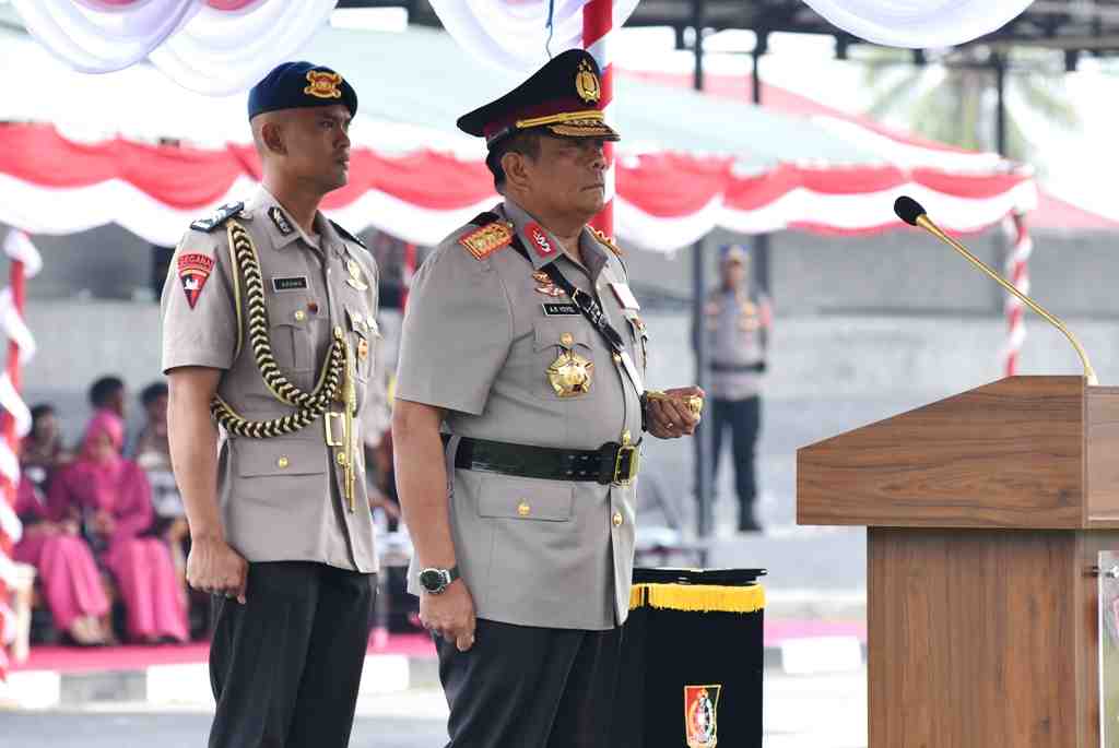 UPACARA PENUTUPAN DIKTUKBA di GORONTALO
