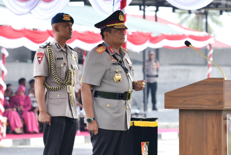 UPACARA PENUTUPAN DIKTUKBA di GORONTALO