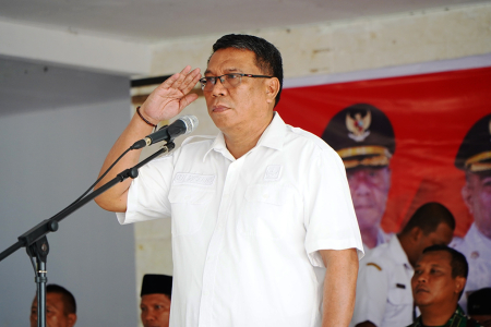 PEMBUKAAN PELATIHAN CALON PASKIBRAKA