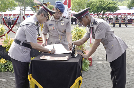 UPACARA PENUTUPAN PENDIDIKAN POLRI TAHUN 2023