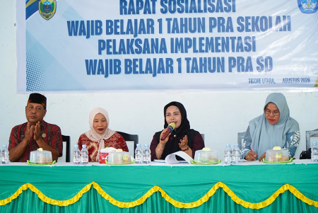 RAPAT SOSIALISASI WAJIB BELAJAR PRASEKOLAH
