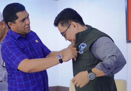 PELEPASAN RELAWAN MAKULILA MALUKU UTARA 