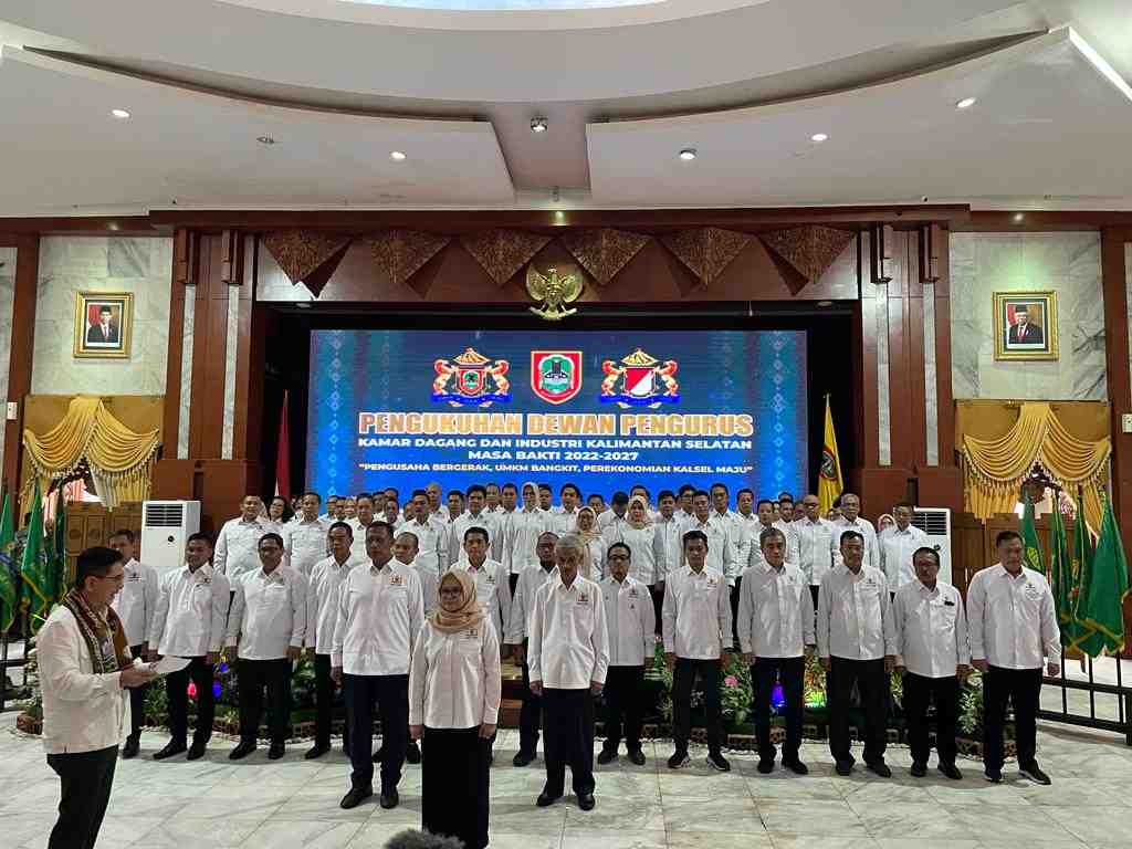 PELANTIKAN DEWAN PENGURUS KADIN KALSEL