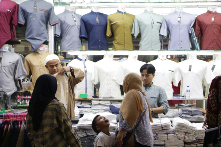 PASAR TANAH ABANG JELANG BULAN RAMADAN