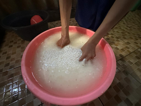 BERSIHKAN BERAS