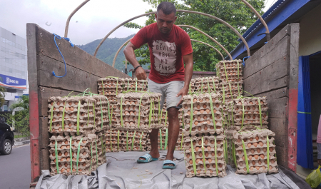 HARGA TELUR AYAM DI AWAL RAMADAN 1445 H