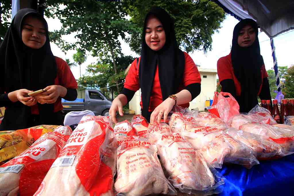JUAL AYAM POTONG