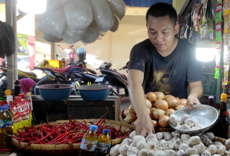 HARGA BAWANG PUTIH STABIL