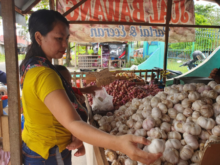 HARGA BAWANG PUTIH NAIK