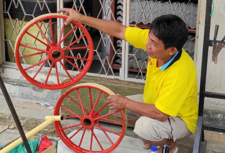 PELEK GEROBAK DORONG