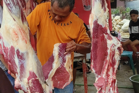 PENJUALAN DAGING SAPI MENINGKAT