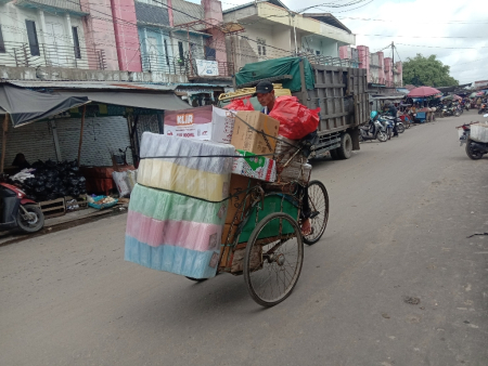 JASA ANGKUTAN BECAK