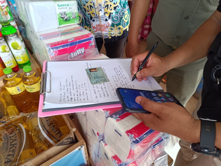 CATAT IDENTITAS PEDAGANG