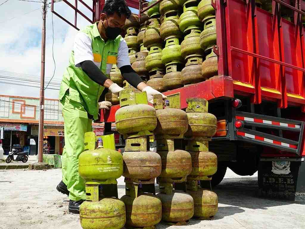 SUSUN TABUNG GAS 3kg
