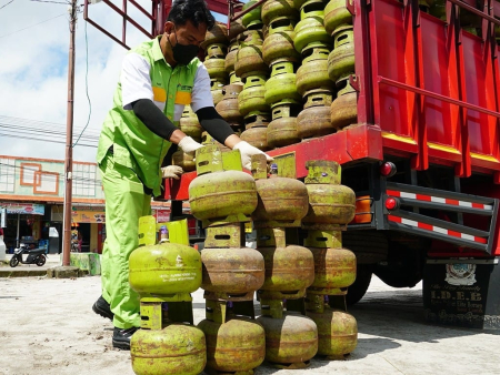 SUSUN TABUNG GAS 3kg