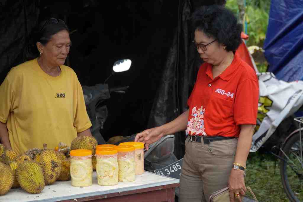 MEMILIH TAMPUYAK DURIAN