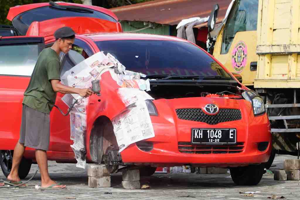 JASA CAT BADAN MOBIL
