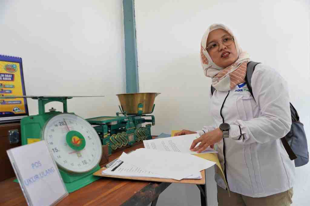 POS UKUR ULANG di PASAR LANGGUR
