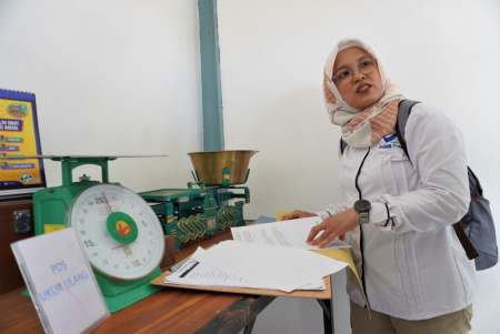 POS UKUR ULANG di PASAR LANGGUR
