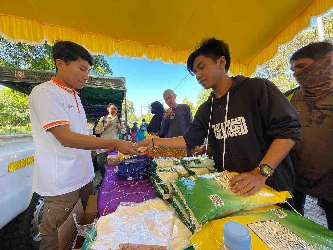 BELI BERAS DI GERAKAN PANGAN MURAH