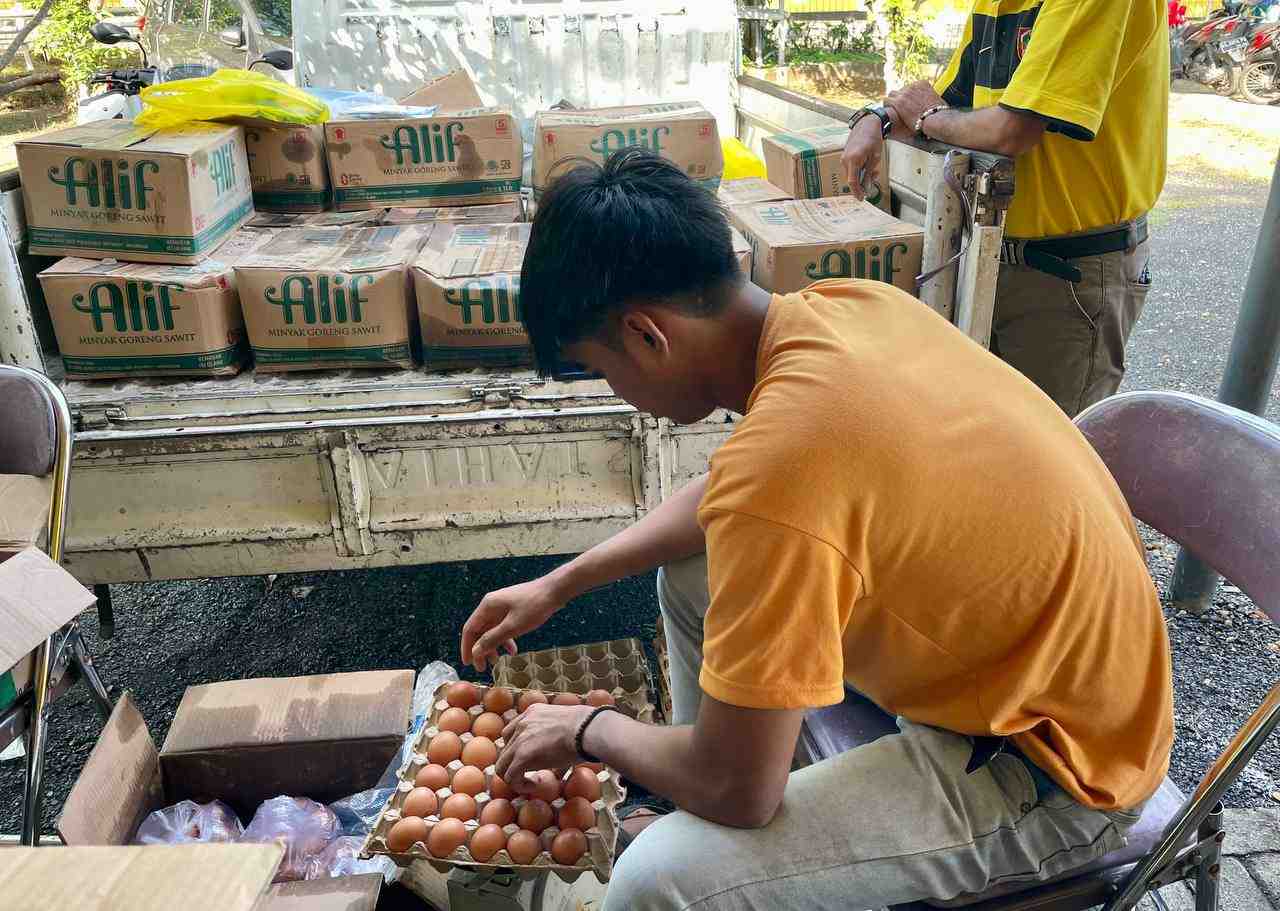 TIMBANG TELUR AYAM RAS