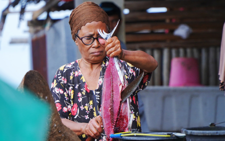PEDAGANG IKAN TUNA