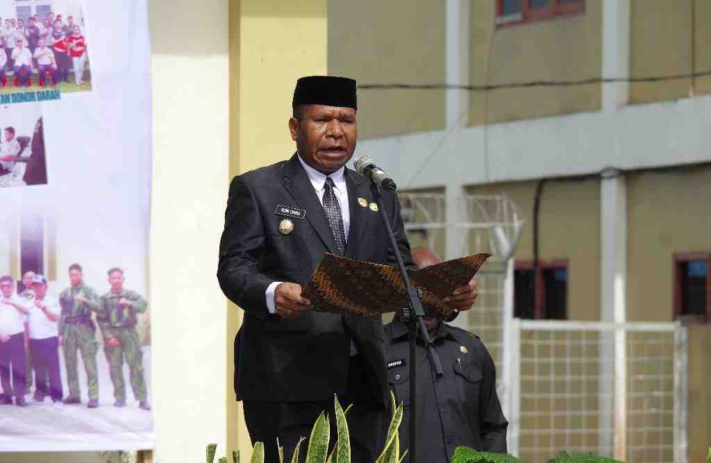 APEL GABUNGAN HARHUBNAS DI BOVEN DIGOEL