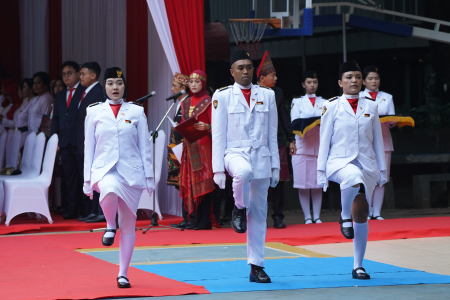 UPACARA HUT KEMERDEKAAN KE-80 RI DI KEMKOMDIGI