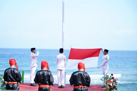PERINGATAN HUT KE-81 RI DI TANJUNG MAFUTABE