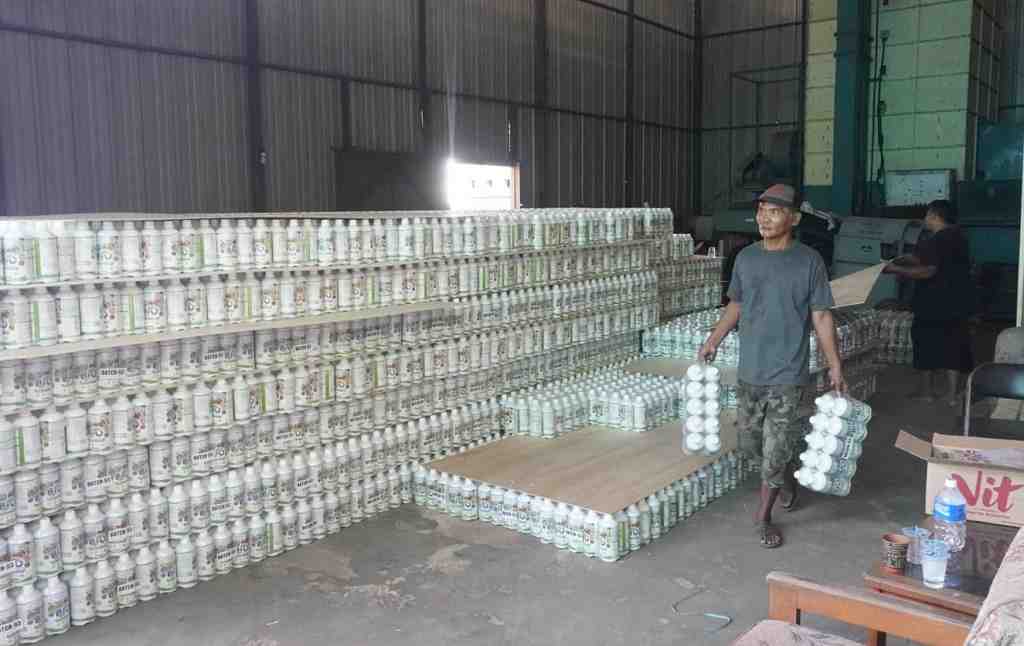 PENYALURAN BANTUAN PUPUK ORGANIK SUBSIDI