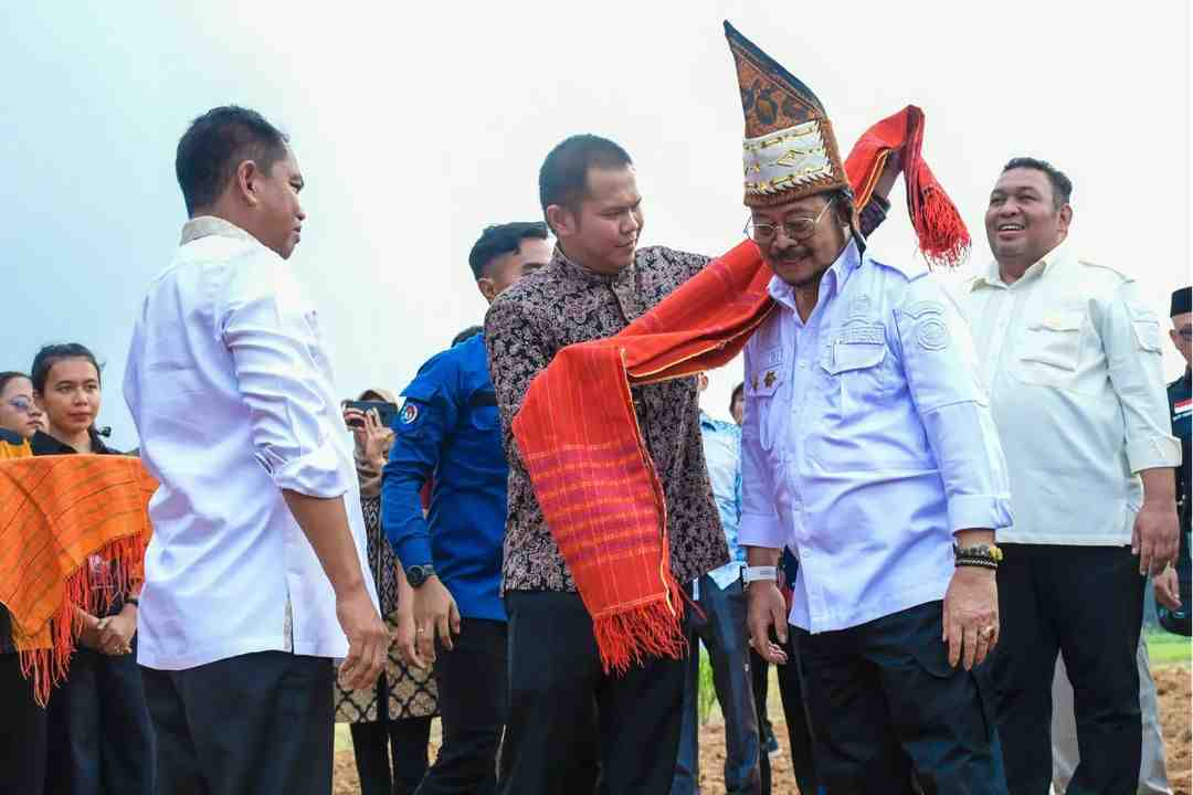 KUNJUNGAN KERJA MENTERI PERTANIAN DI SERGAI