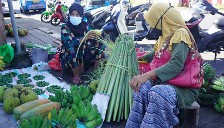 PENJUAL SAYUR DALAWAHO