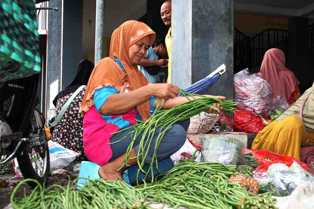 PENJUAL KACANG PANJANG