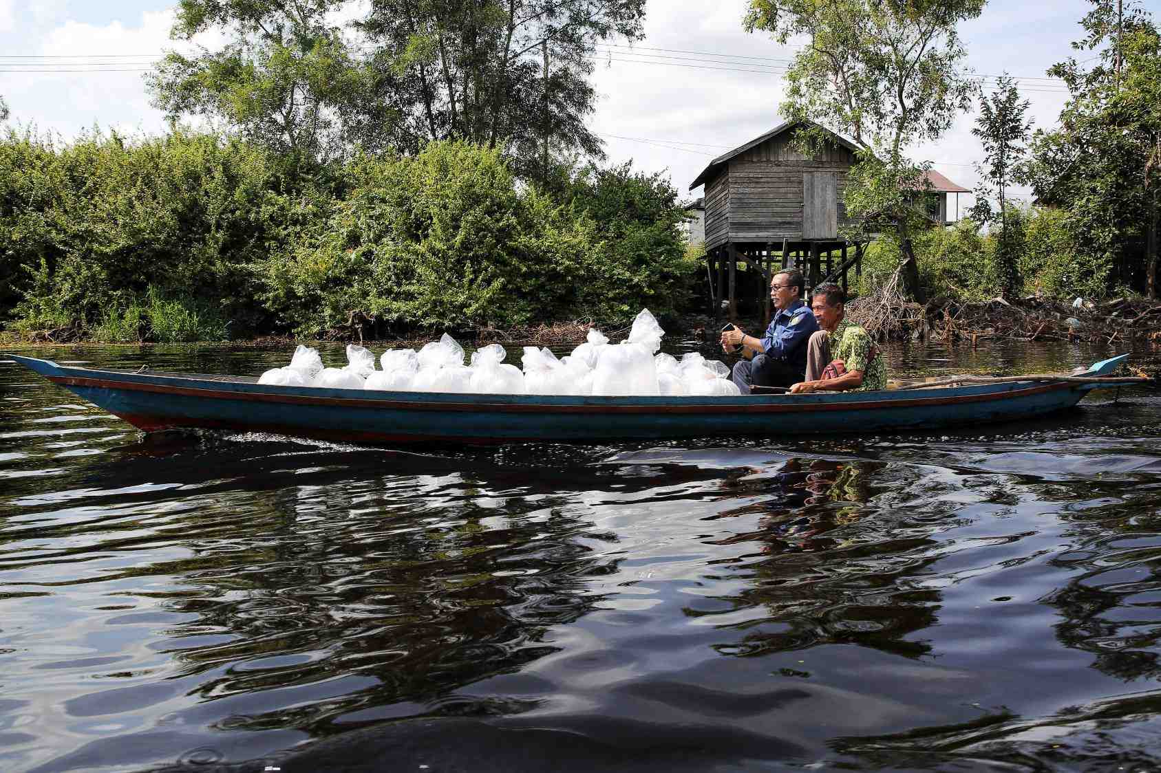 RESTOCKING BENIH IKAN KOTA PALANGKA RAYA 