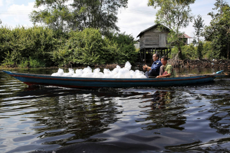 RESTOCKING BENIH IKAN KOTA PALANGKA RAYA 