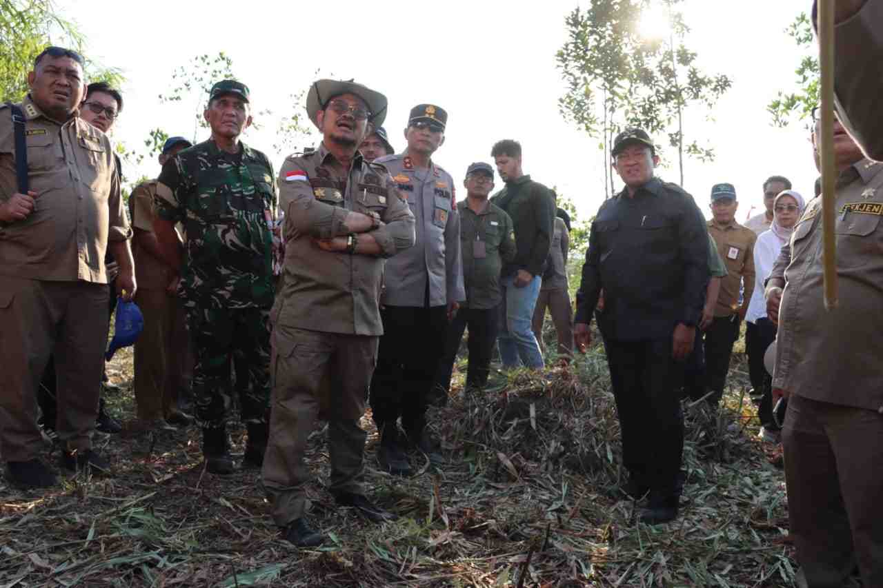 TINJAU CALON LOKASI FOOD ESTATE
