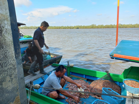 HASIL TANGKAPAN NELAYAN DESA SUNGAI UNDANG