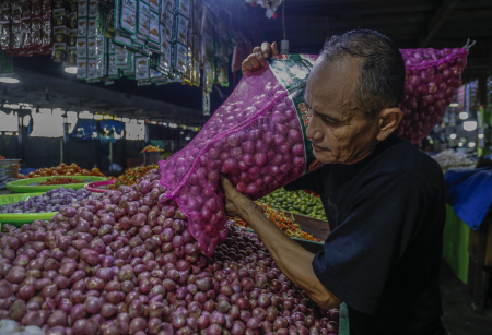 KEMENTAN JAGA PASOKAN BAWANG MERAH