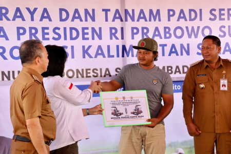 BANTUAN ALAT ROTAVATOR