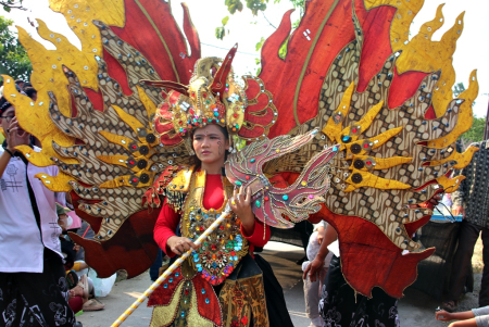 KARNAVAL HUT ke-78 RI di DESA PELEM BLORA