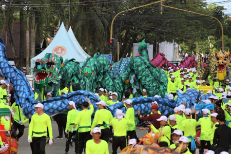 REPLIKA NAGA DI FESTIVAL CAP GO MEH