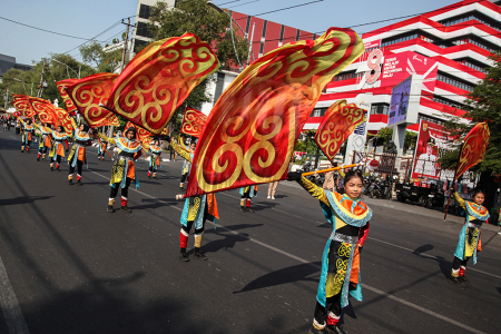 PARADE SEMARANG MERDEKA FLOWER FESTIVAL 2023