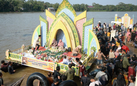 SAMPAN HIAS SAMBUT RAMADAN DI KAMPAR