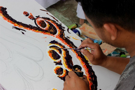 LUKIS KALIGRAFI