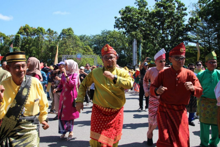  TARI JEPIN MASSAL di PONTIANAK