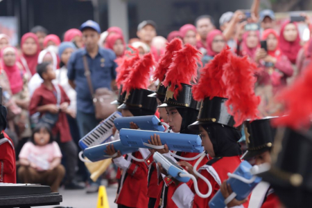 PENAMPILAN DRUMBAND MNU BANGKALAN