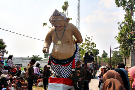 KARNAVAL HUT ke-78 RI di DESA PELEM BLORA