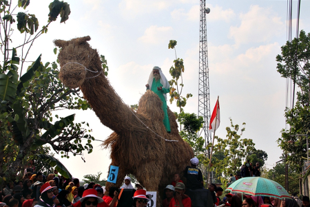 KARNAVAL HUT ke-78 RI di DESA PELEM BLORA