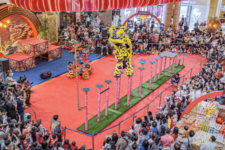 ATRAKSI BARONGSAI SAMBUT IMLEK 2024